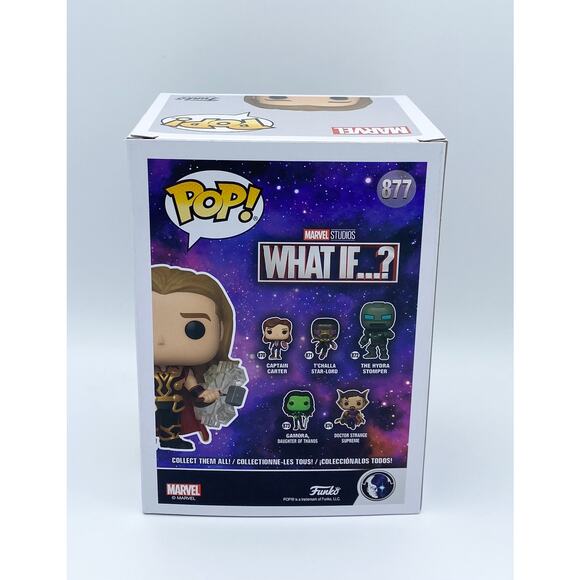 Marvel What If? Party Thor Walmart Exclusive Funko Pop - Picture 3 of 6